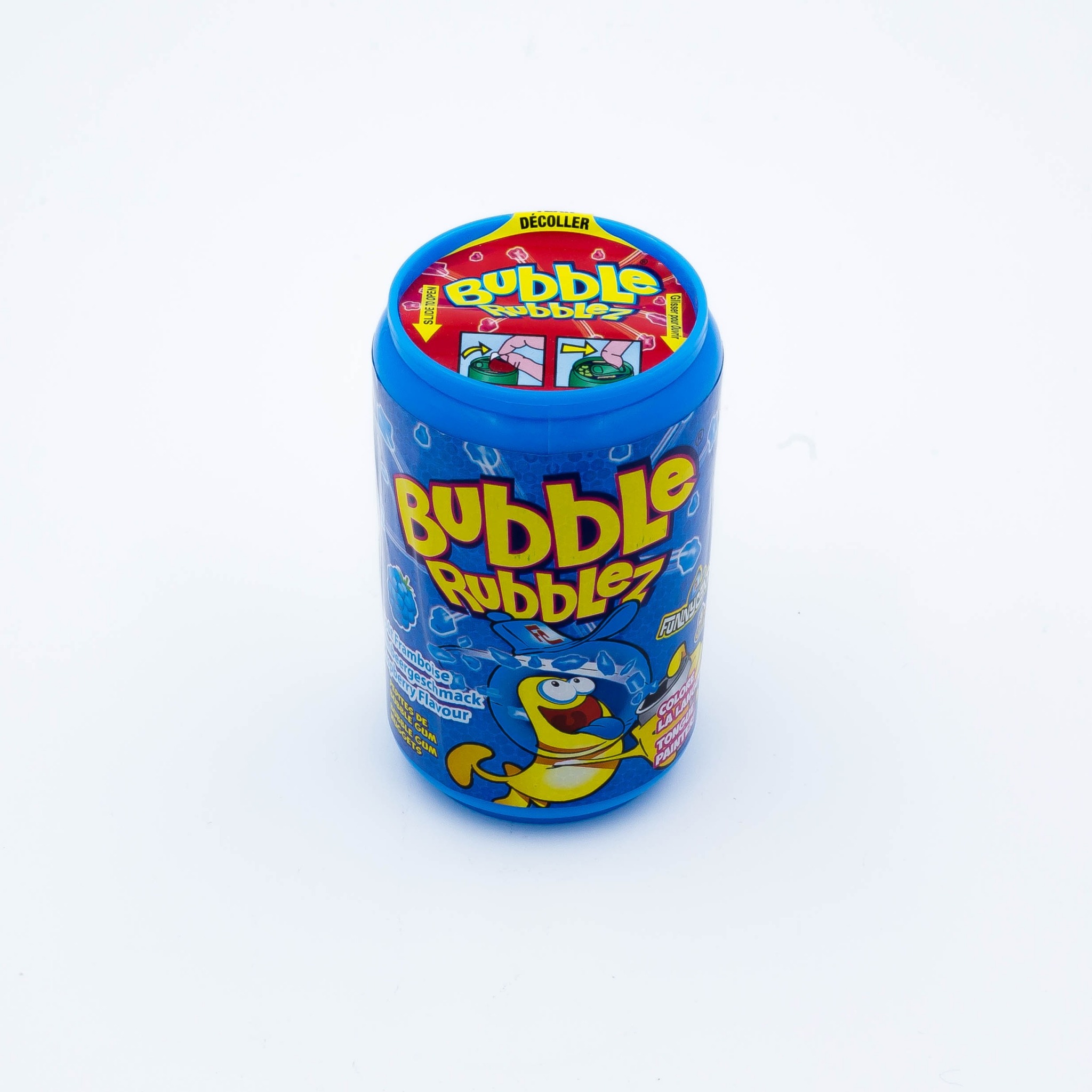 Canette Bubble Rubblez - Bubble Gum - Génération Souvenirs